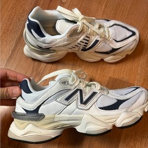 COPY - New balance 9060 navy/white/cream size 6mens/7.5womens